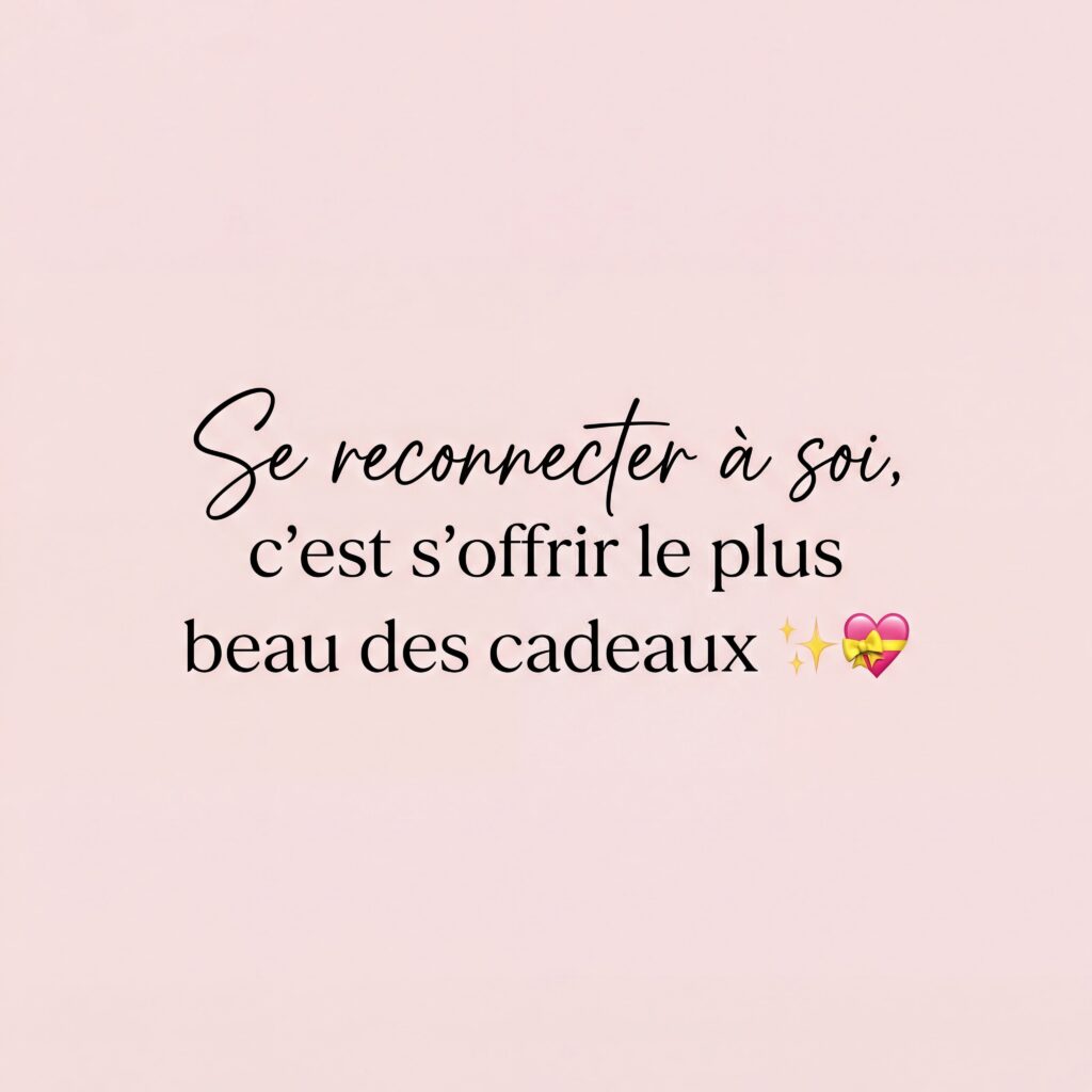 reconnexion à soi aimer et être aimé