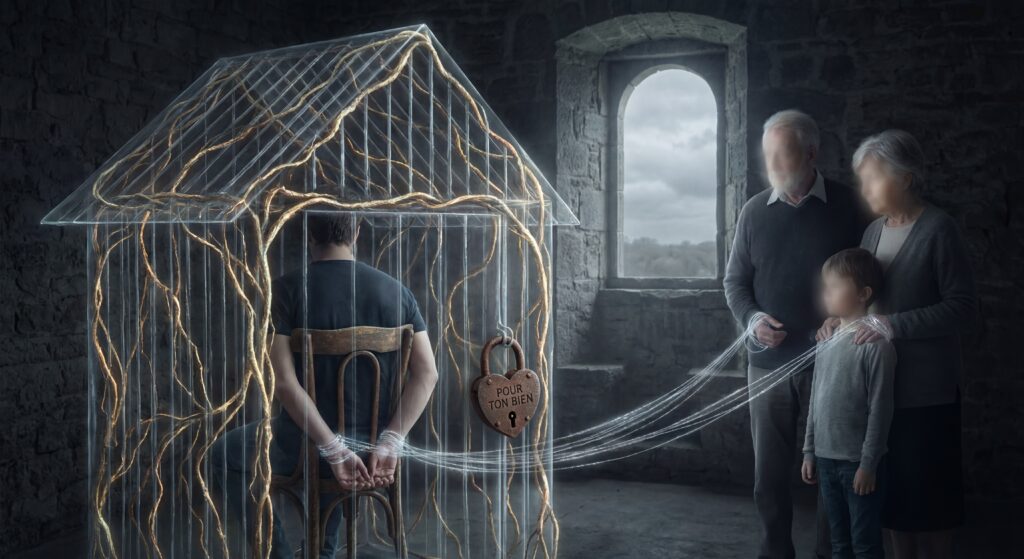 Quand tu es prisonnier des liens et que tu as des relations familiales toxique. 