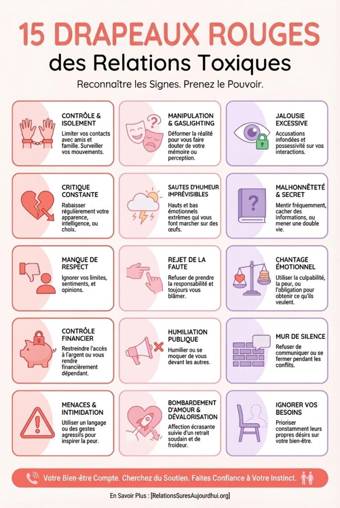 15 signes pour se libérer des relations toxiques