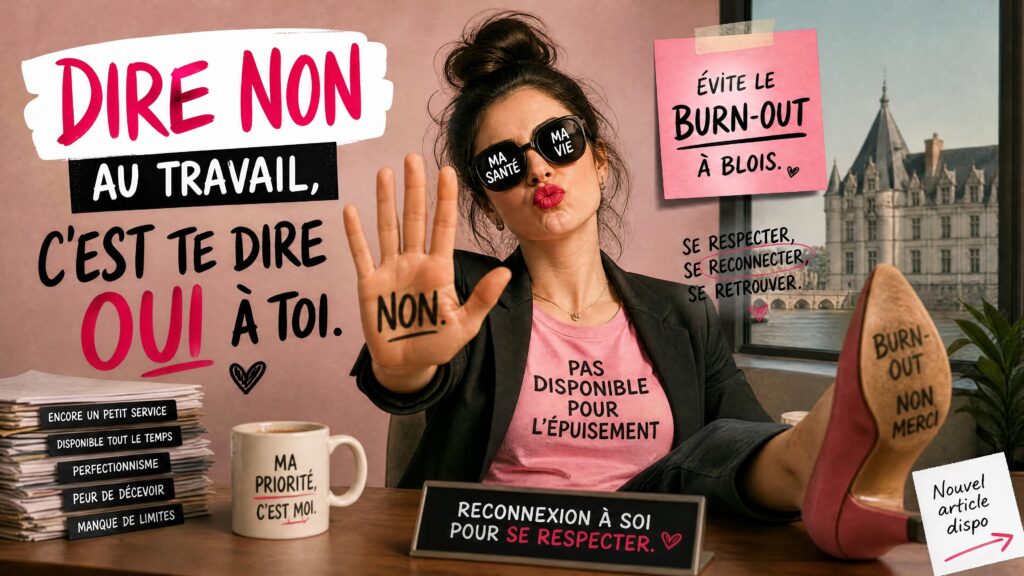 Dire non au travail pour se reconnecter à soi, se respecter et éviter le burn-out